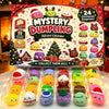 Christmas Squishy Advent Calendar 2026 – 24-Day Holiday Countdown Surprise Box, Cute TPR Squishy Toys, Christmas Gift & Sensory Fidget Toy Set