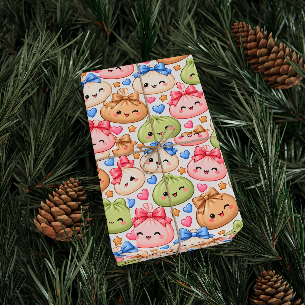 Squishy Dumplings Wrapping Paper
