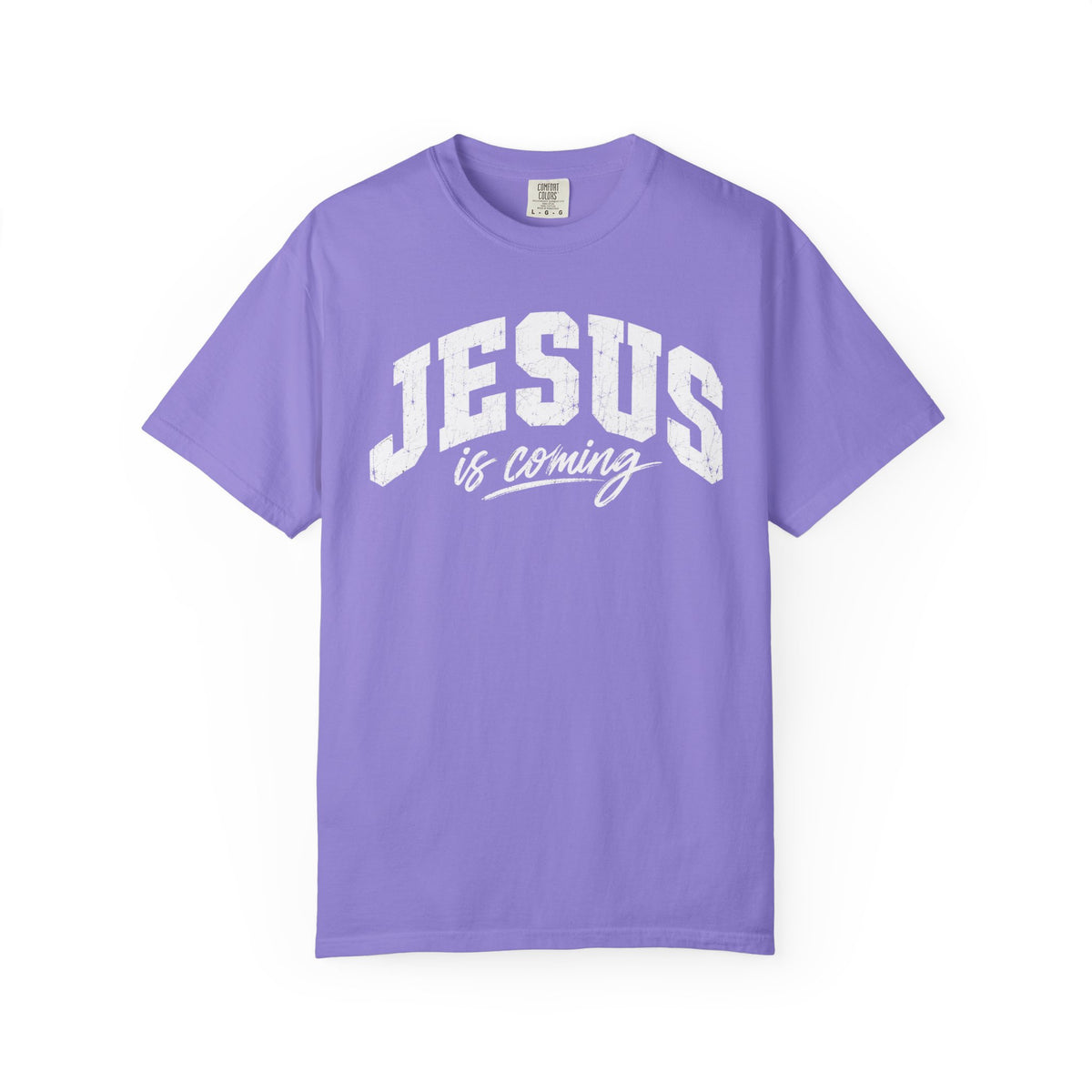 Jesus Is Coming T-Shirt | Christian Faith Graphic Tee | Jesus Shirt | Christian Streetwear | Faith Based Shirt | Christian Gift
