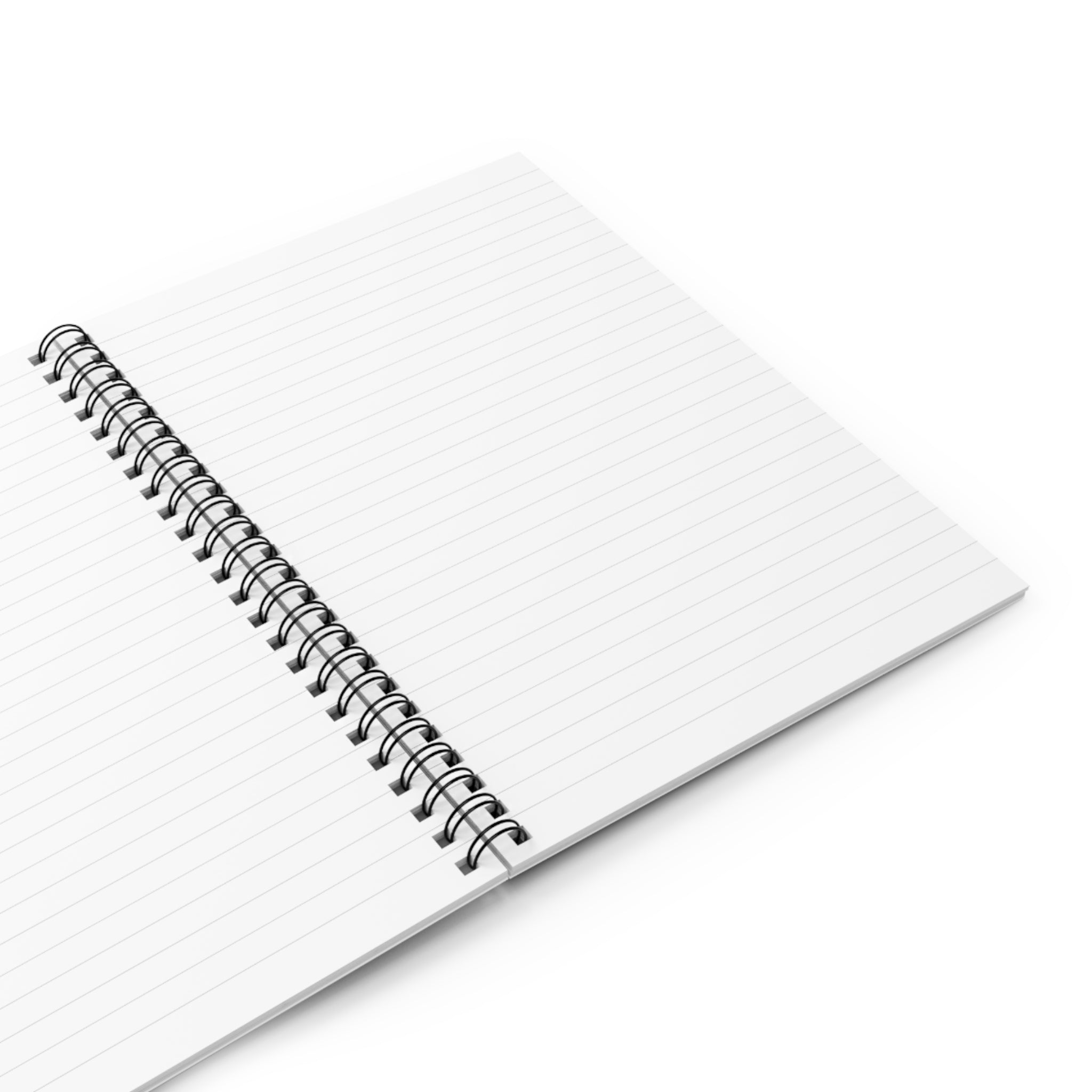 Inspirational "Trust in the Lord" Spiral Notebook — Floral Faith Journal (Ruled)