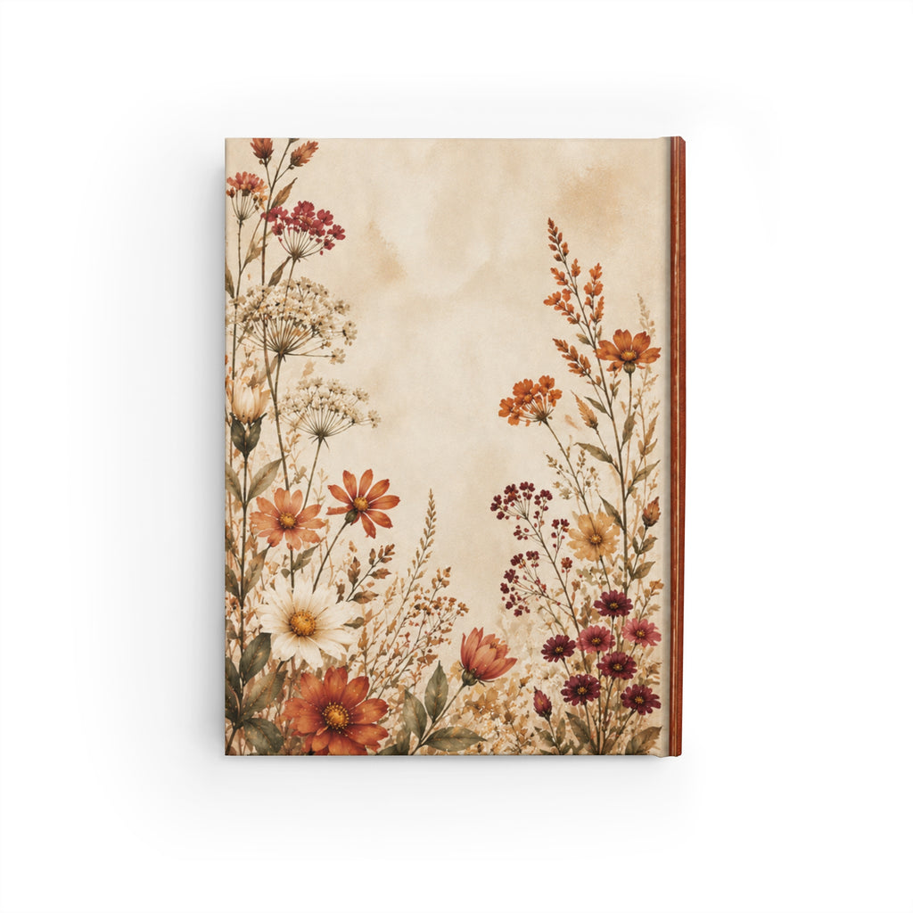 Prayer Hard Cover Journal — "Prayer Changes Everything" Floral Lined Notebook-Personalized