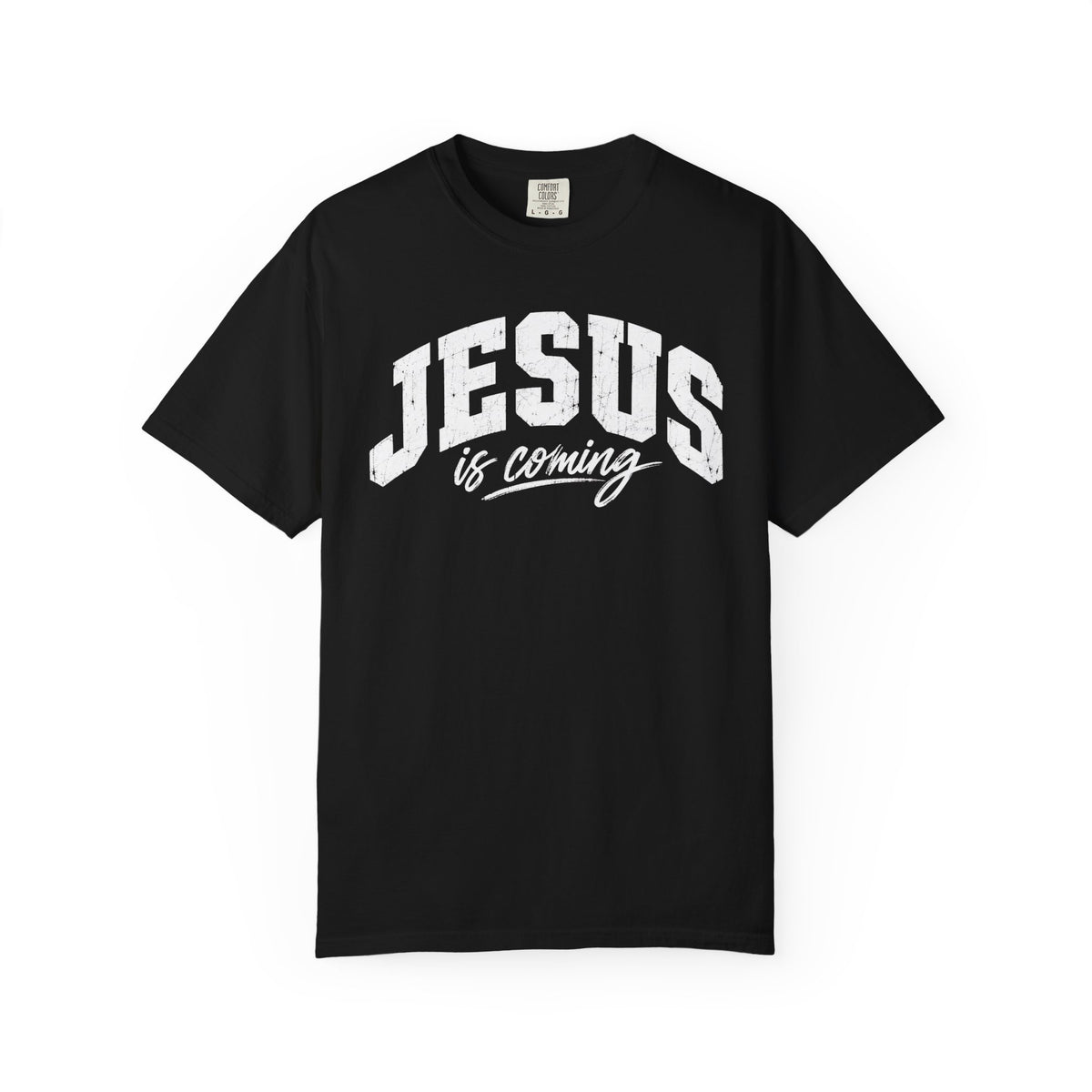 Jesus Is Coming T-Shirt | Christian Faith Graphic Tee | Jesus Shirt | Christian Streetwear | Faith Based Shirt | Christian Gift