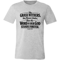 Gray t-shirt with a graphic of a dog smoking a cigar and text 'SMOKE DOGG.COM' on a white background.